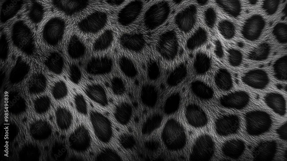 Close Up of Leopard Fur Texture Close Up of Leopard Fur Texture