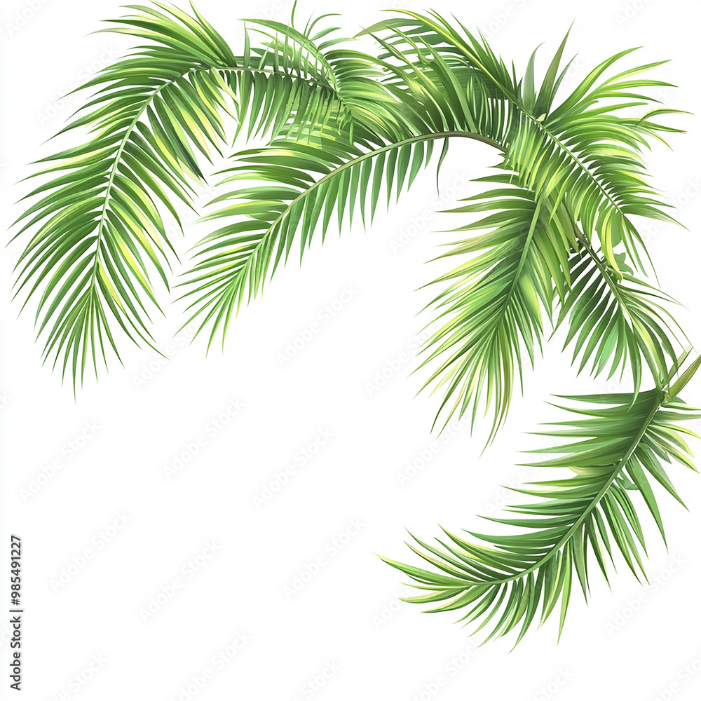 Palm branches Palm branches