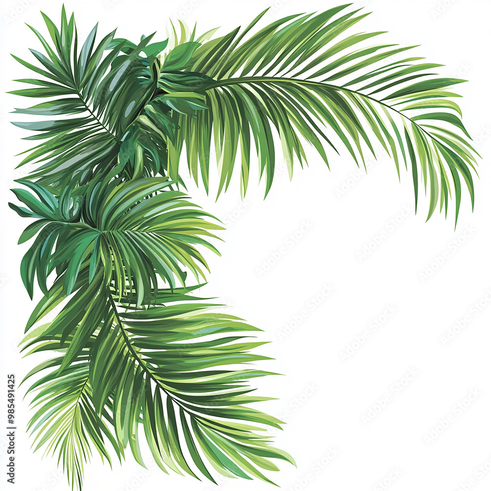 Palm branches Palm branches