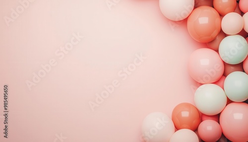 Boho-style balloon arch backdrop with free-spirited and colorful designs