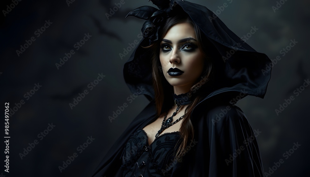 Gothic Enchantment: A Halloween Portrait Gothic Enchantment: A Halloween Portrait