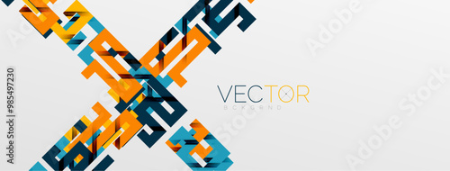 Color bend lines with shadow texture effect. Vector Illustration For Wallpaper, Banner, Background, Card, Book Illustration, landing page
