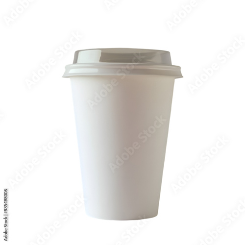 Wallpaper Mural Coffee cup isolated on white and transparent background. PNG cutout. Torontodigital.ca