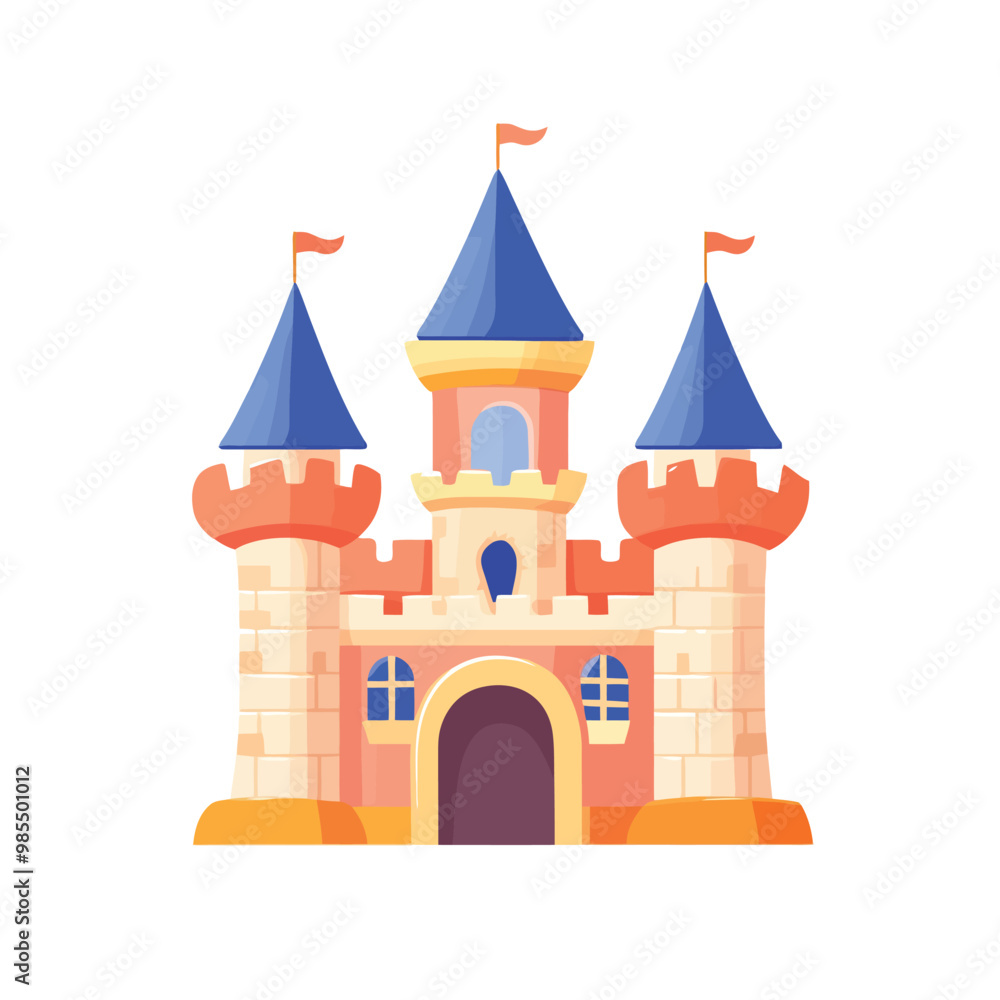 Inflatable playing castle Inflatable playing castle