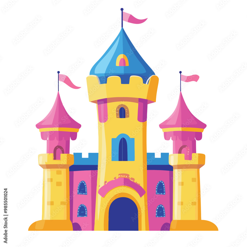 Inflatable playing castle Inflatable playing castle