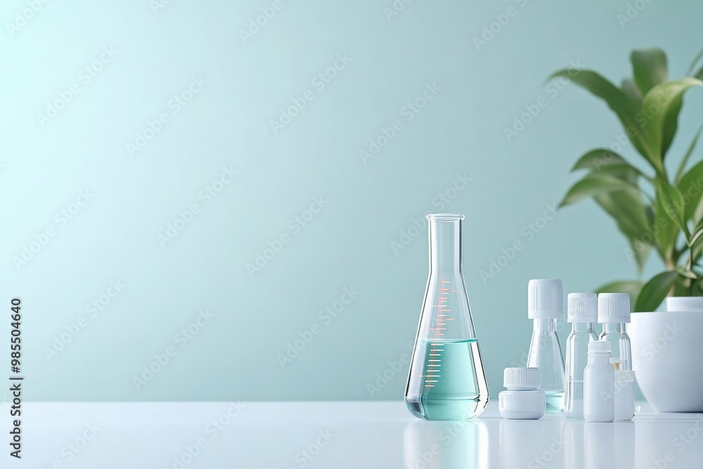 A test tube with neon liquid sitting on a sterile surface, symbolizing genetically engineered substances, showcasing the innovation in biotechnology. A test tube with neon liquid sitting on a sterile surface, symbolizing genetically engineered substances, showcasing the innovation in biotechnology.