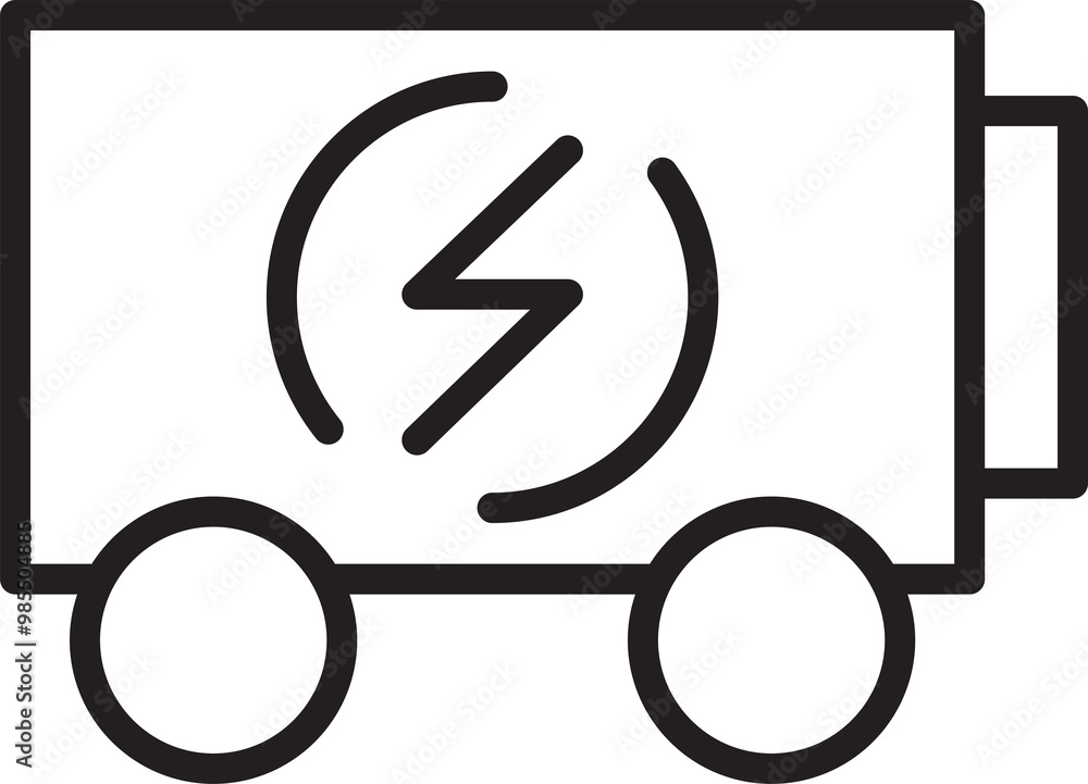 Battery on Wheel Icon
Battery on Wheel Icon