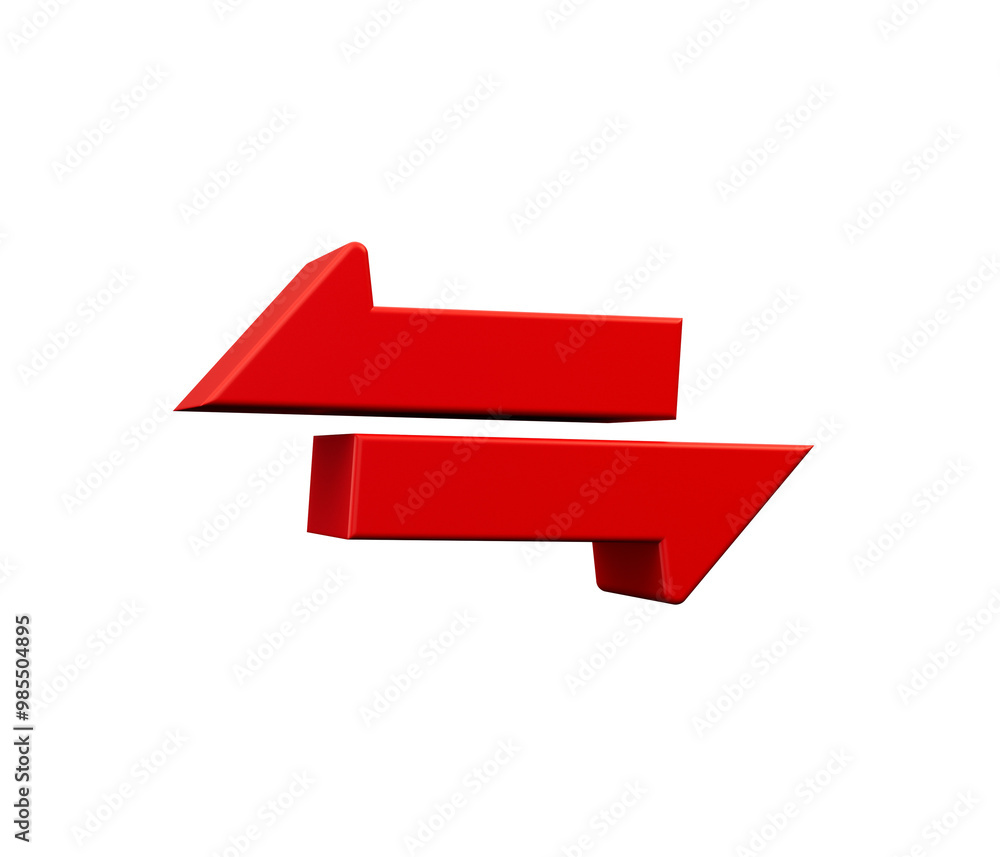 Arrows Exchange Horizontal icon from Primitive Set. 3d illustration
Arrows Exchange Horizontal icon from Primitive Set. 3d illustration