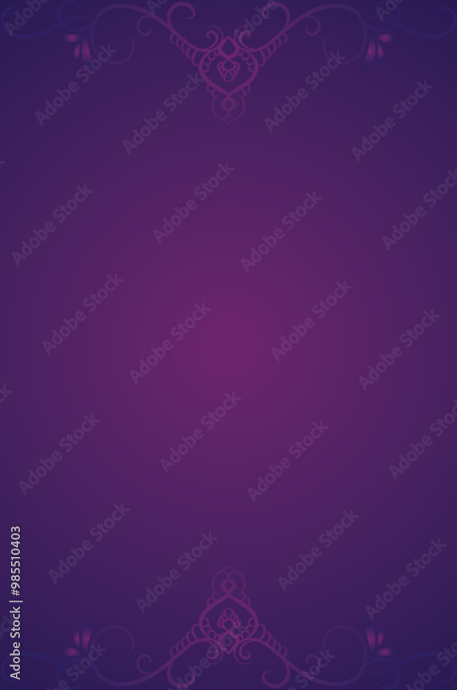 Luxurious Floral Ornamental Background Luxurious Floral Ornamental Background
