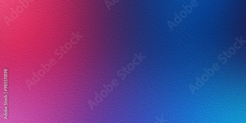 Colorful Abstract Background with Blue and Red Gradient: Blurry Movement and Grainy Texture