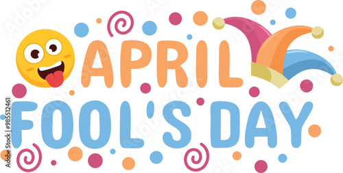 April Fools Day Typography