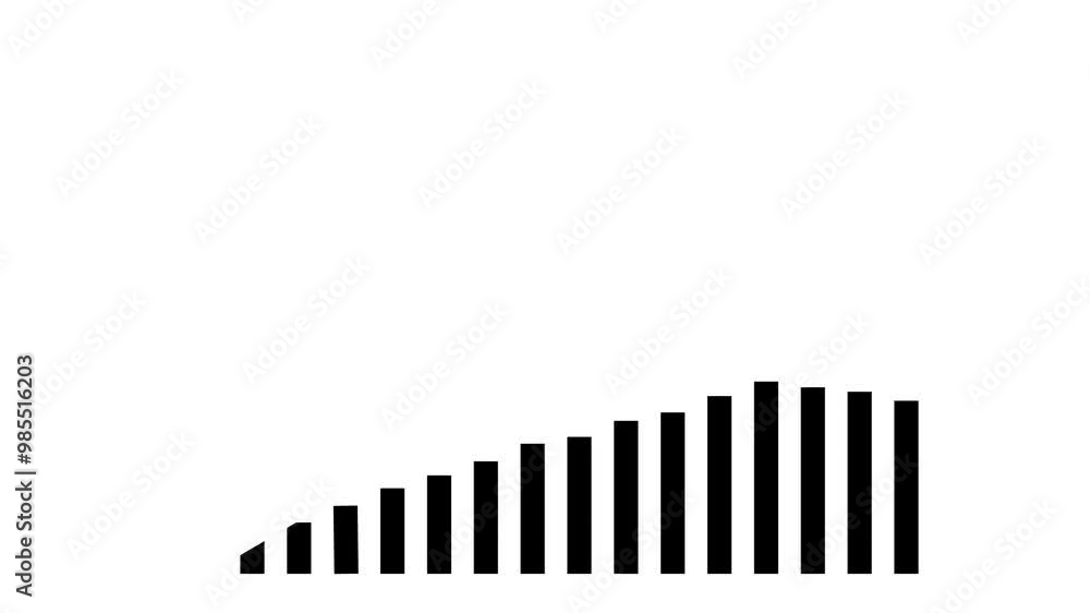 Business Graph up animation. abstract business graph animation on the white background. Business Graph up animation. abstract business graph animation on the white background.