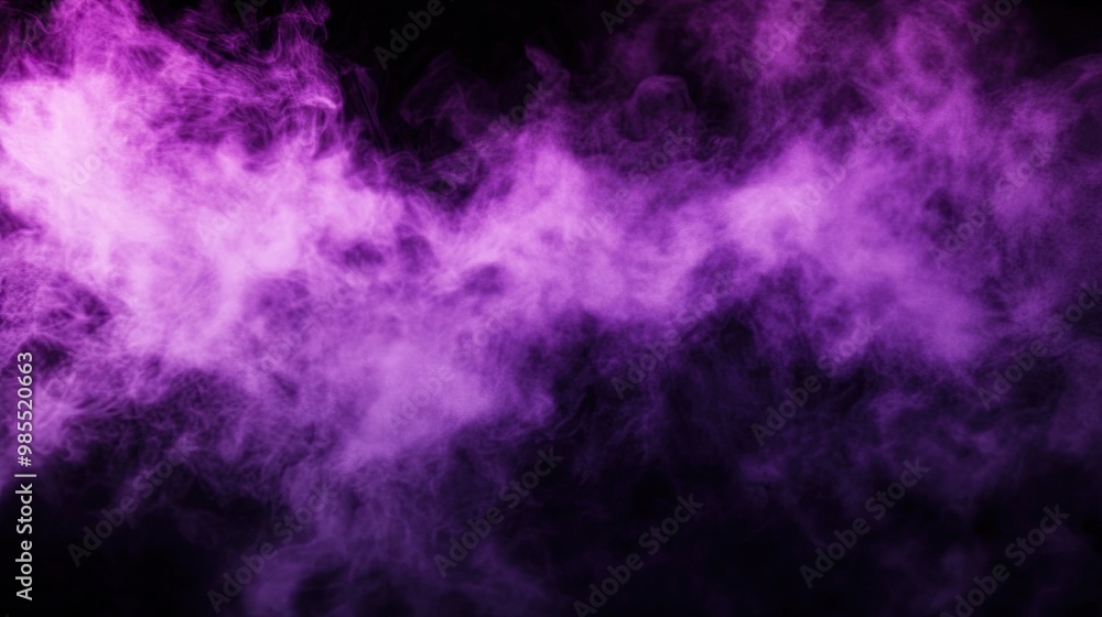 Smoke Explosion with Purple Glow: Dramatic smoke or fog effect with purple glowing accents, ideal for spooky or Halloween-themed backgrounds. Smoke Explosion with Purple Glow: Dramatic smoke or fog effect with purple glowing accents, ideal for spooky or Halloween-themed backgrounds.