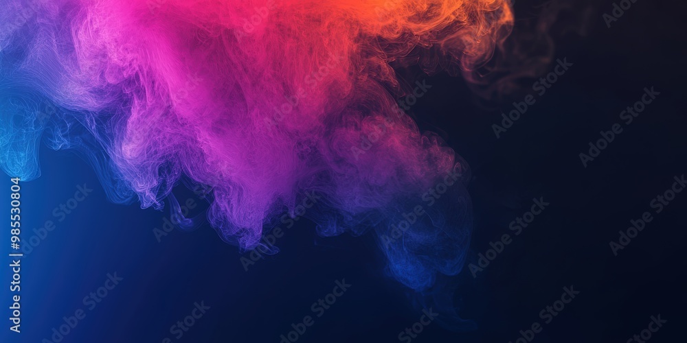 Abstract colorful smoke Abstract colorful smoke