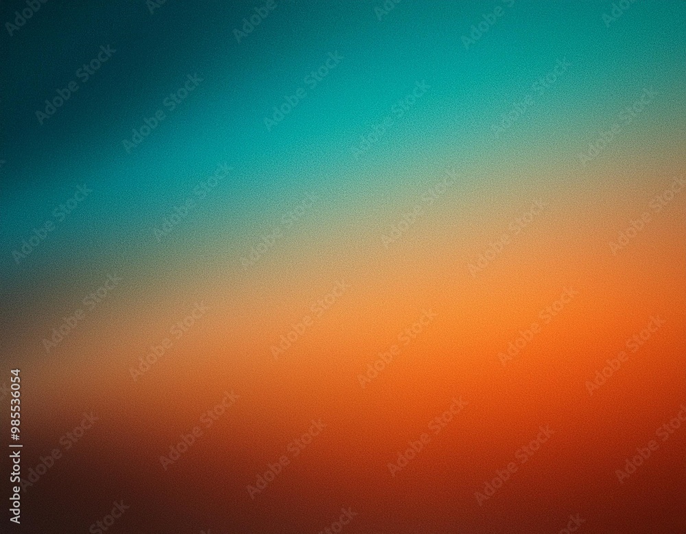 Teal to orange horizontal gradient background Teal to orange horizontal gradient background