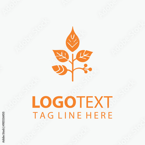 Autumn Plant Logo