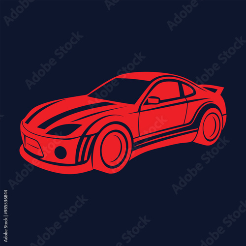 Sports Car design vector illustration