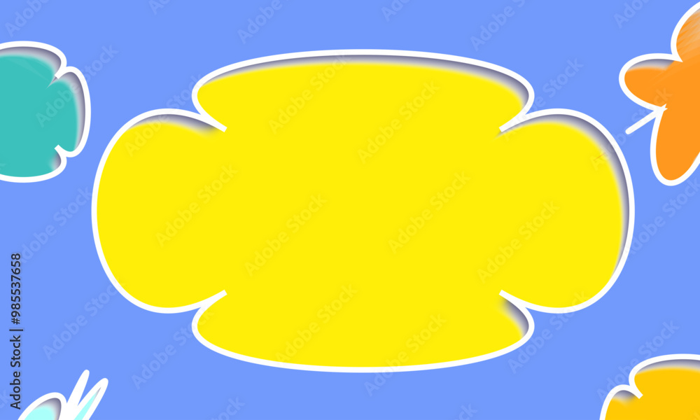 social media post banner template. post story background. abstract frame with geometric element. yellow gradient background. Vector quote template with space text. cartoon style card. design template social media post banner template. post story background. abstract frame with geometric element. yellow gradient background. Vector quote template with space text. cartoon style card. design template