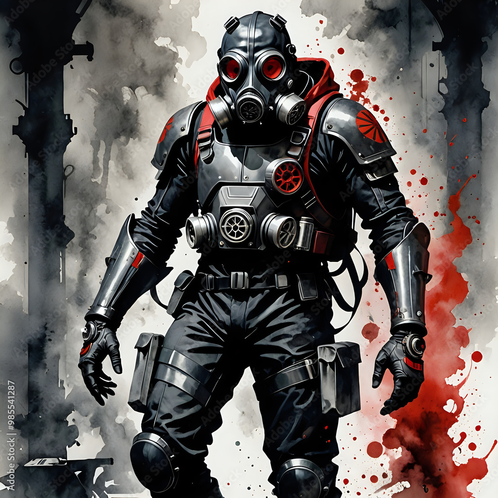 Fototapeta premium Abstraktion Ein Helfer in Extremsituationen 1х1. Hintergrund für das Design 2.