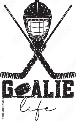 Wallpaper Mural Goalie Life, Hockey Goalie, Goalie Mask, Goalie Stickers Cut Files Torontodigital.ca