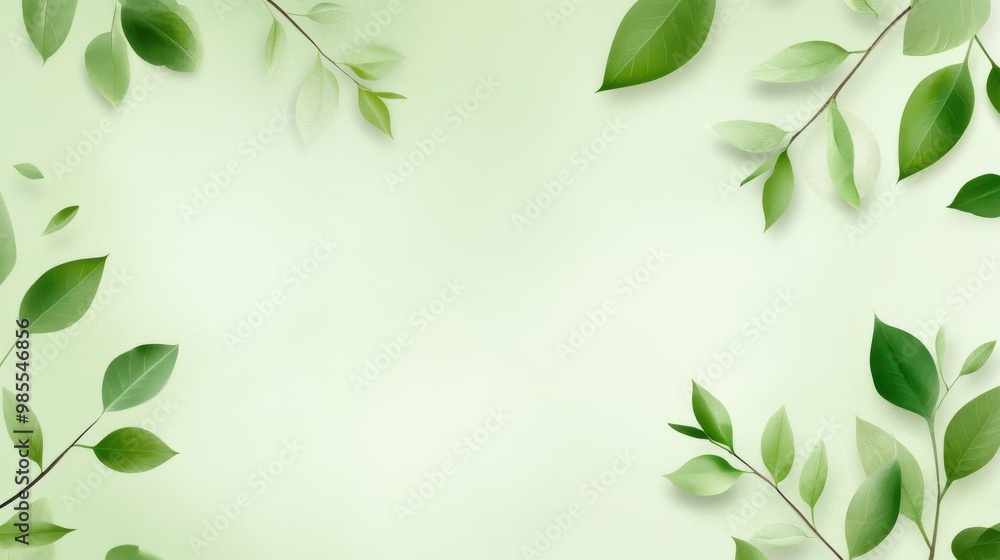 A leafy green wallpaper with soft, organic patterns that create a peaceful, nature-inspired background. A leafy green wallpaper with soft, organic patterns that create a peaceful, nature-inspired background.