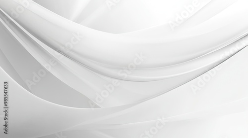 White and gray gradient abstract background, soft and minimalistic design for various creative uses.