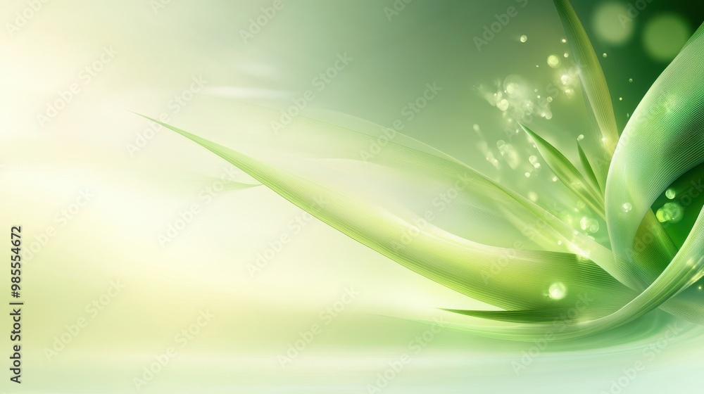 Abstract green background with a soft, blurred texture and gentle transitions, providing a modern and stylish backdrop Abstract green background with a soft, blurred texture and gentle transitions, providing a modern and stylish backdrop