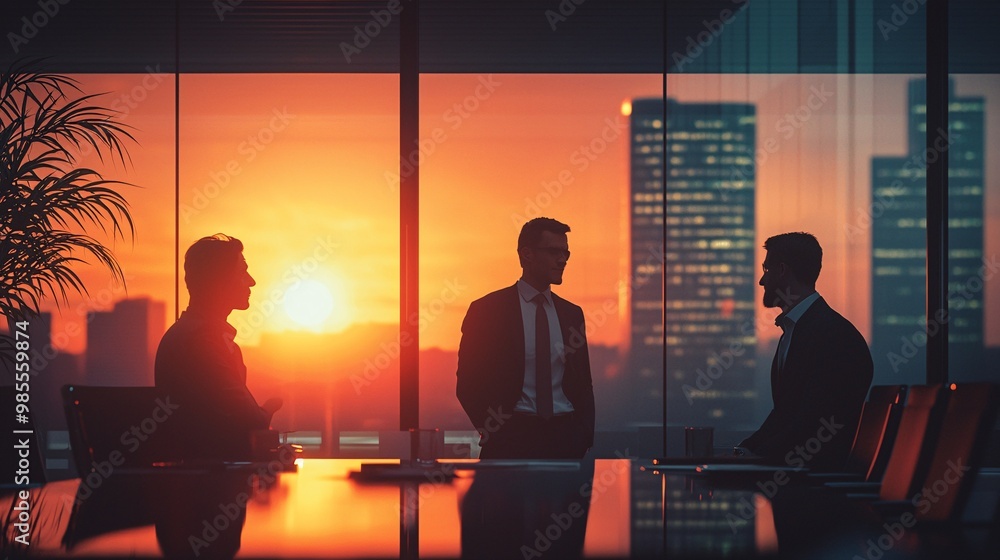 A corporate environment where colleagues actively collaborate and make decisions through insightful discussions. A corporate environment where colleagues actively collaborate and make decisions through insightful discussions.
