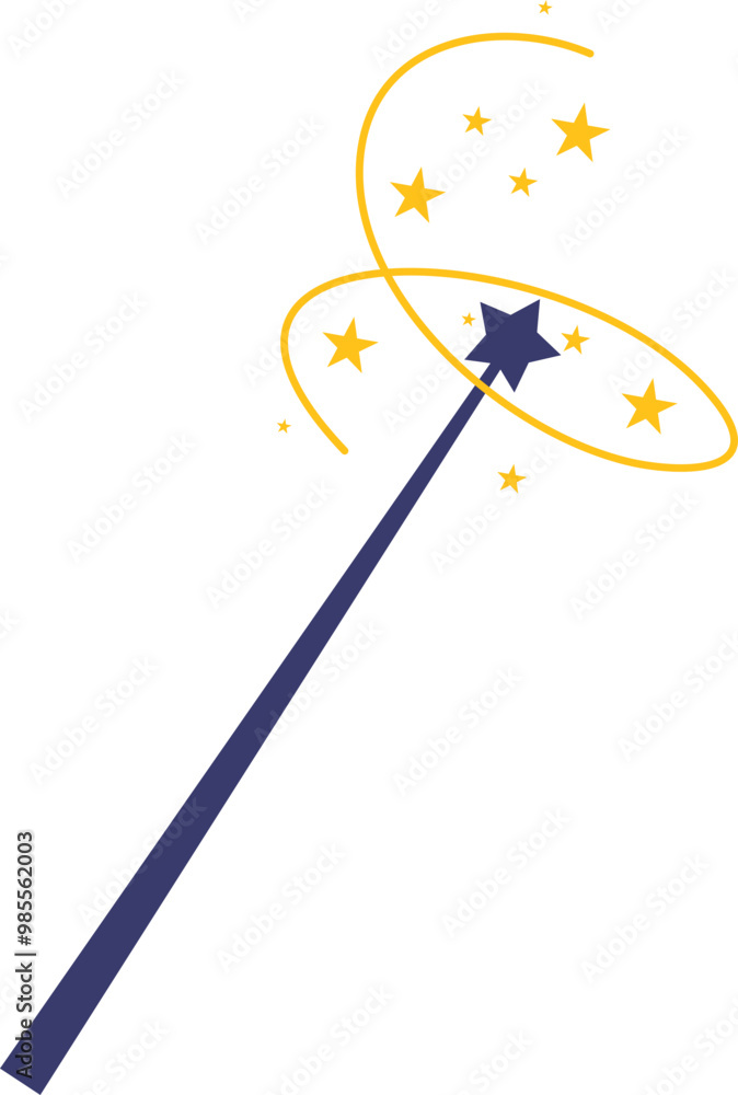 Magic Wand Illustration Magic Wand Illustration