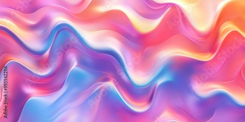 Abstract Wavy Design