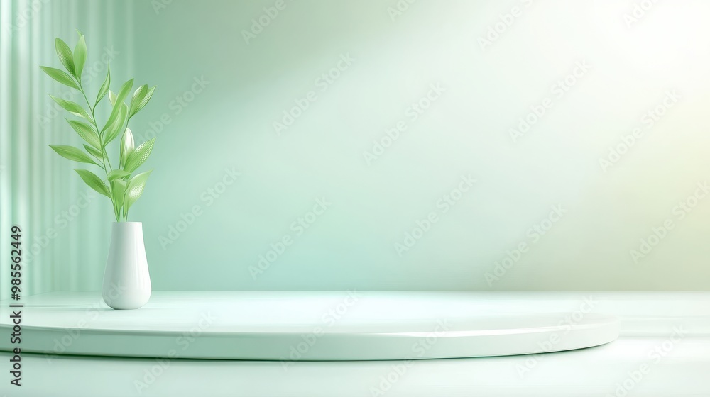 Calm green pastel background with a soft, uniform texture and subtle gradients, offering a refined and soothing visual space Calm green pastel background with a soft, uniform texture and subtle gradients, offering a refined and soothing visual space
