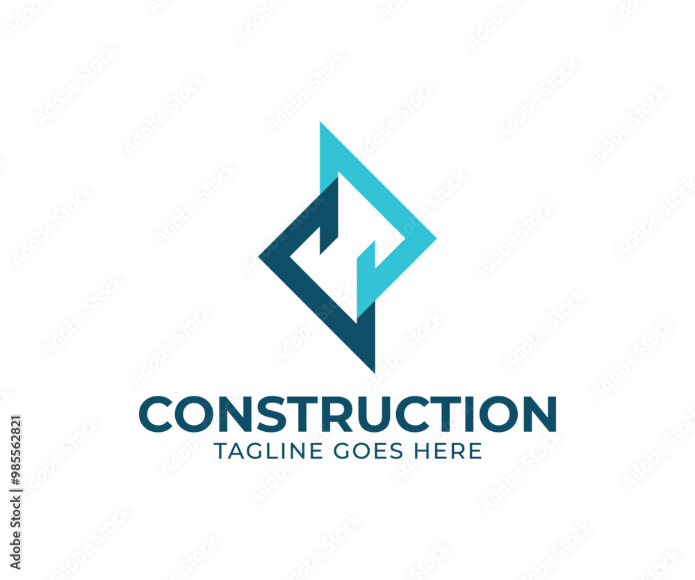 Architecture and construction logo design for industrial business. Architecture and construction logo design for industrial business.