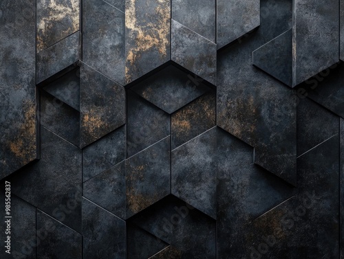 Geometric Wall Pattern