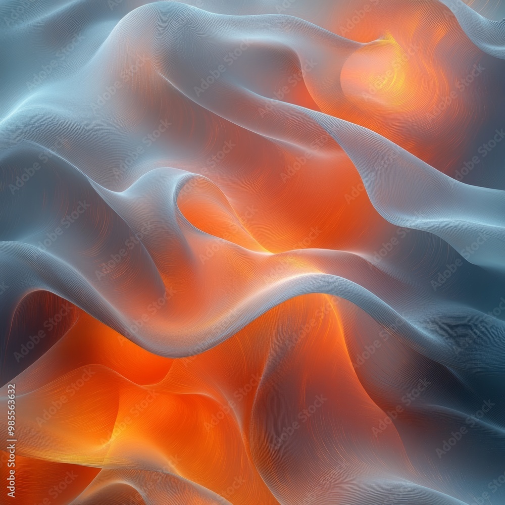 Obraz premium Wavy Abstract