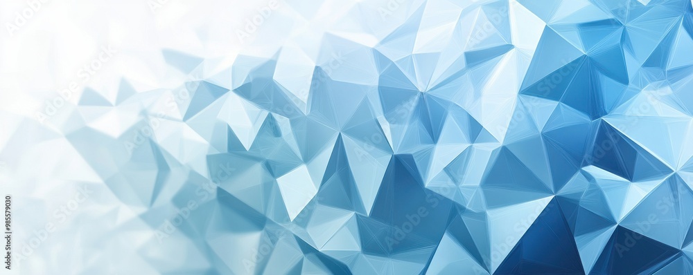 Abstract blue and white geometric shapes creating a dynamic and modern background design Abstract blue and white geometric shapes creating a dynamic and modern background design