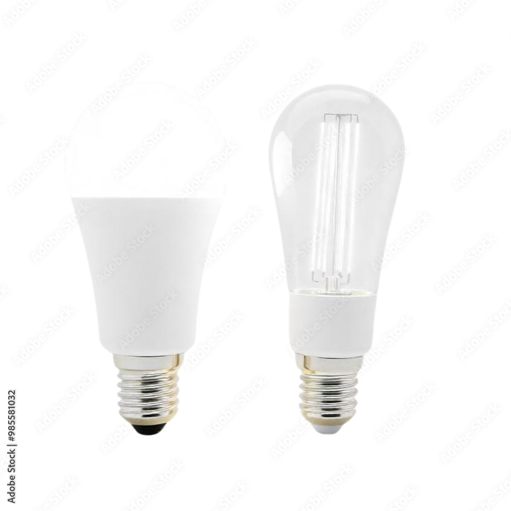 3d bulb on Isolated transparent background png. generated with AI 3d bulb on Isolated transparent background png. generated with AI
