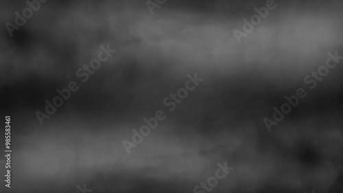 creative minimal footage animation simply smoke effect on black background photo