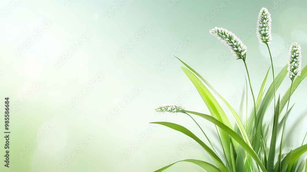 Fresh, light green background with a hint of brightness, giving an airy and clean feel, ideal for spring themes. Fresh, light green background with a hint of brightness, giving an airy and clean feel, ideal for spring themes.