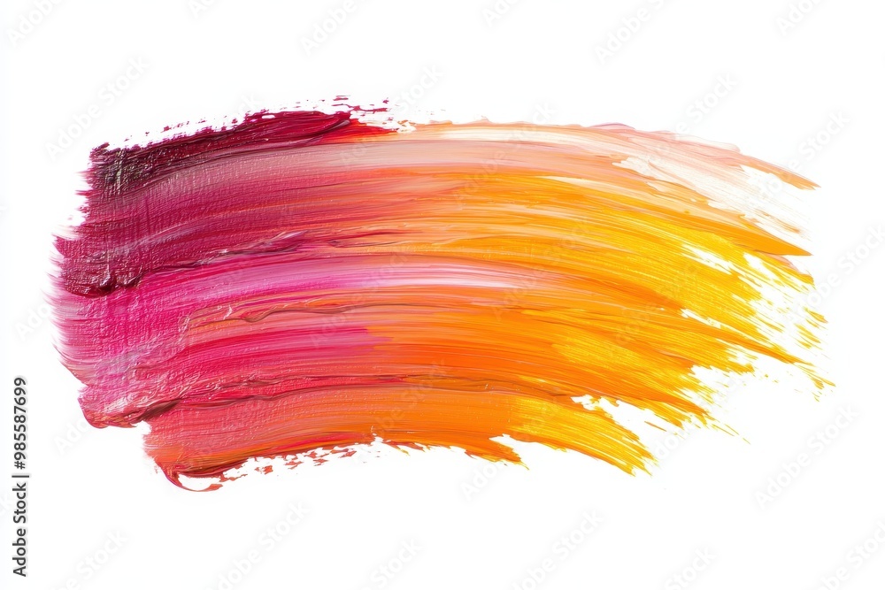A vibrant paint stroke blending warm colors, ideal for artistic backgrounds or designs. A vibrant paint stroke blending warm colors, ideal for artistic backgrounds or designs.