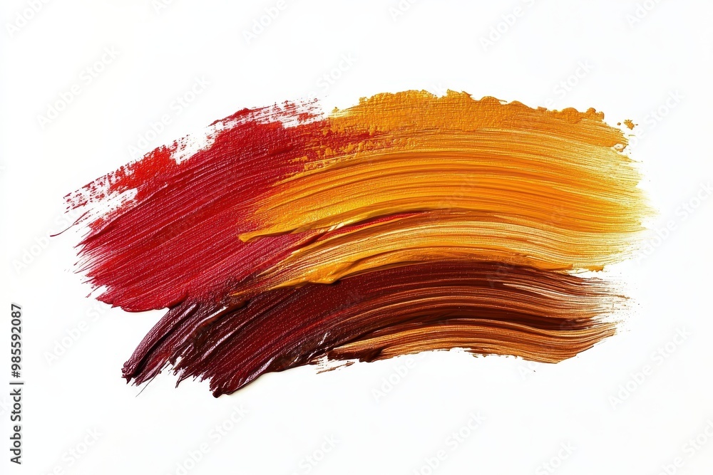 A vibrant palette of paint strokes in warm colors, showcasing artistic texture and layering. A vibrant palette of paint strokes in warm colors, showcasing artistic texture and layering.
