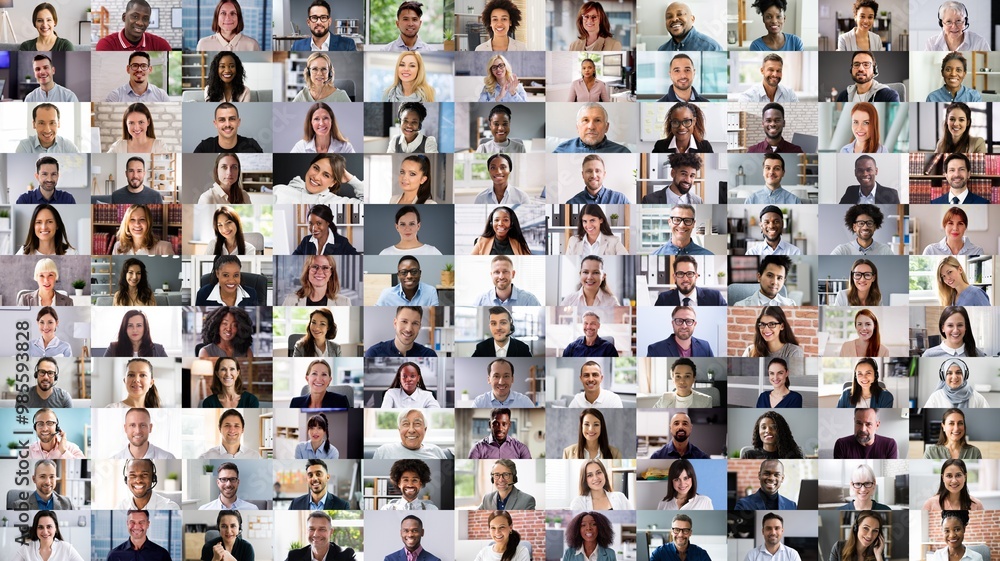 © Andrey Popov - Diverse People Faces Or Avatar Portrais