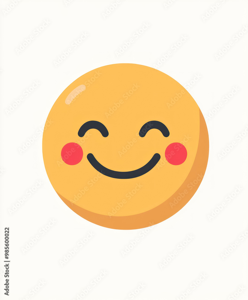 cheerful yellow smiley face emoji illustration cheerful yellow smiley face emoji illustration