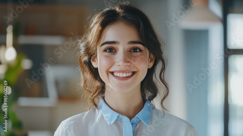 Business, career and placement concept. Job offer. Happy woman getting new job offer Free Download Business, career and placement concept. Job offer. Happy woman getting new job offer - GFXLoad