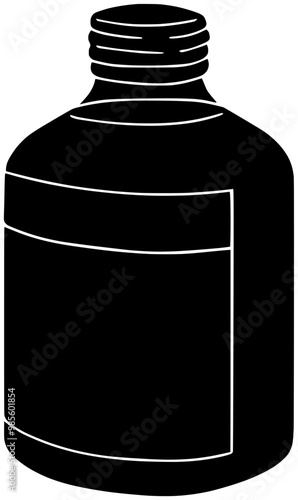 medical illustration oral silhouette polio logo medicine icon poliomyelitis outline hospital vaccine vaccination child bottle infection immunity immunization prevention shape or vector graphic backgro