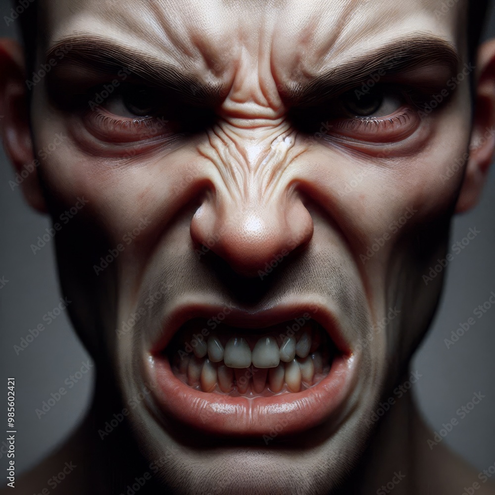 A highly detailed close-up of a man. AI Generation A highly detailed close-up of a man. AI Generation
