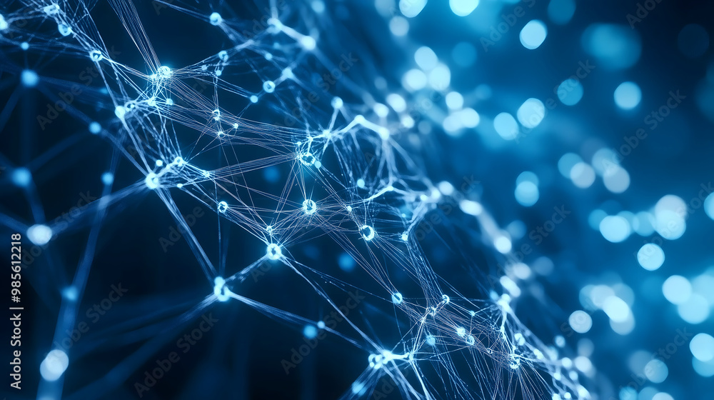 Interconnected Nodes in a Blue Universe