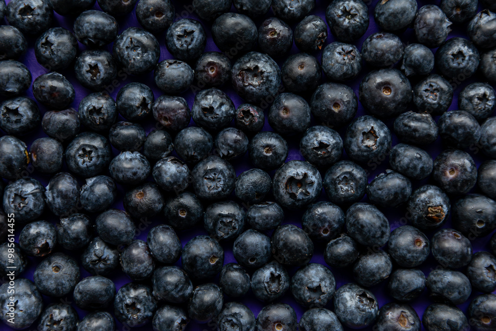 Blueberry berries top view food background Blueberry berries top view food background