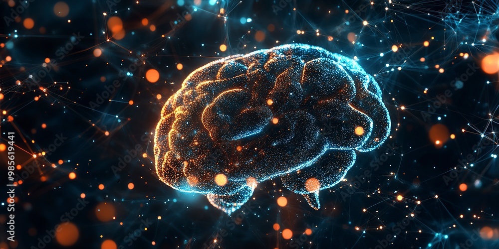 abstract ai learning technology, big data learning abstract ai learning technology, big data learning