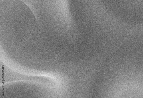 Abstract black and white gray grainy texture gradient background