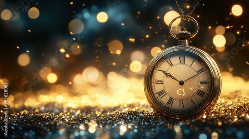 Countdown clock: "As the countdown clock ticks closer to midnight, hope fills the air for a brighter, better year ahead.